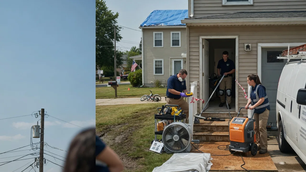 Water Damage Repair in Sweeden, KY near me